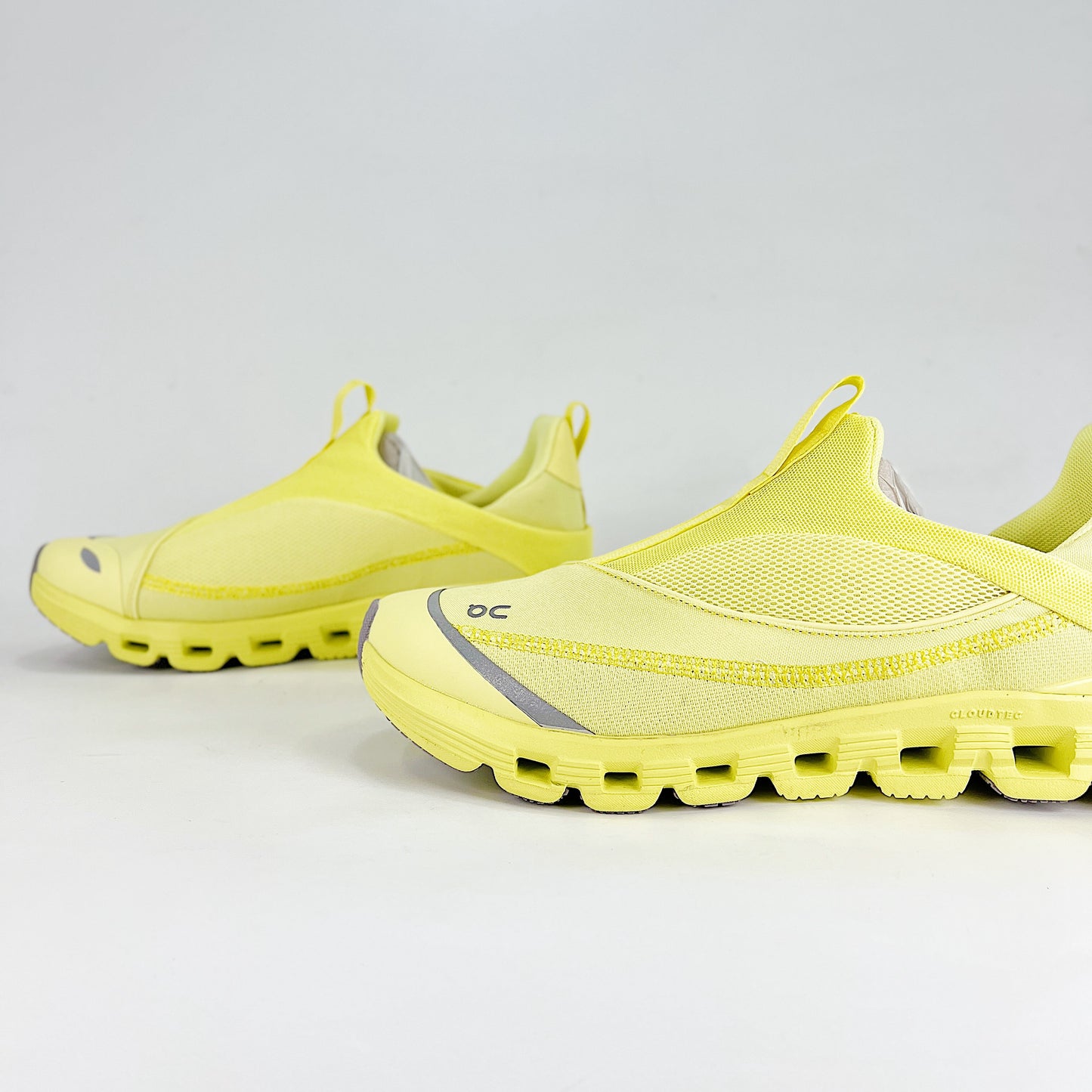 On Running Cloud X 4 – Neon Yellow Unisex Slip-On Training & Lifestyle Running Shoes