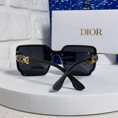 D**R Oversized Square Sunglasses | Chain-Link Bridge | 4 Colorways