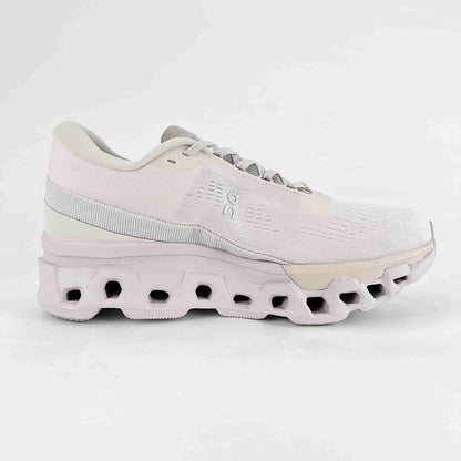 On Cloudmonster 2 – Unisex Lightweight Breathable Maximum Cushioning Running Shoes | Pearl White & Silver
