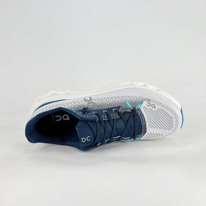On Running Cloudeclipse – Grey & Navy Blue Unisex High-Performance Road Running Shoes