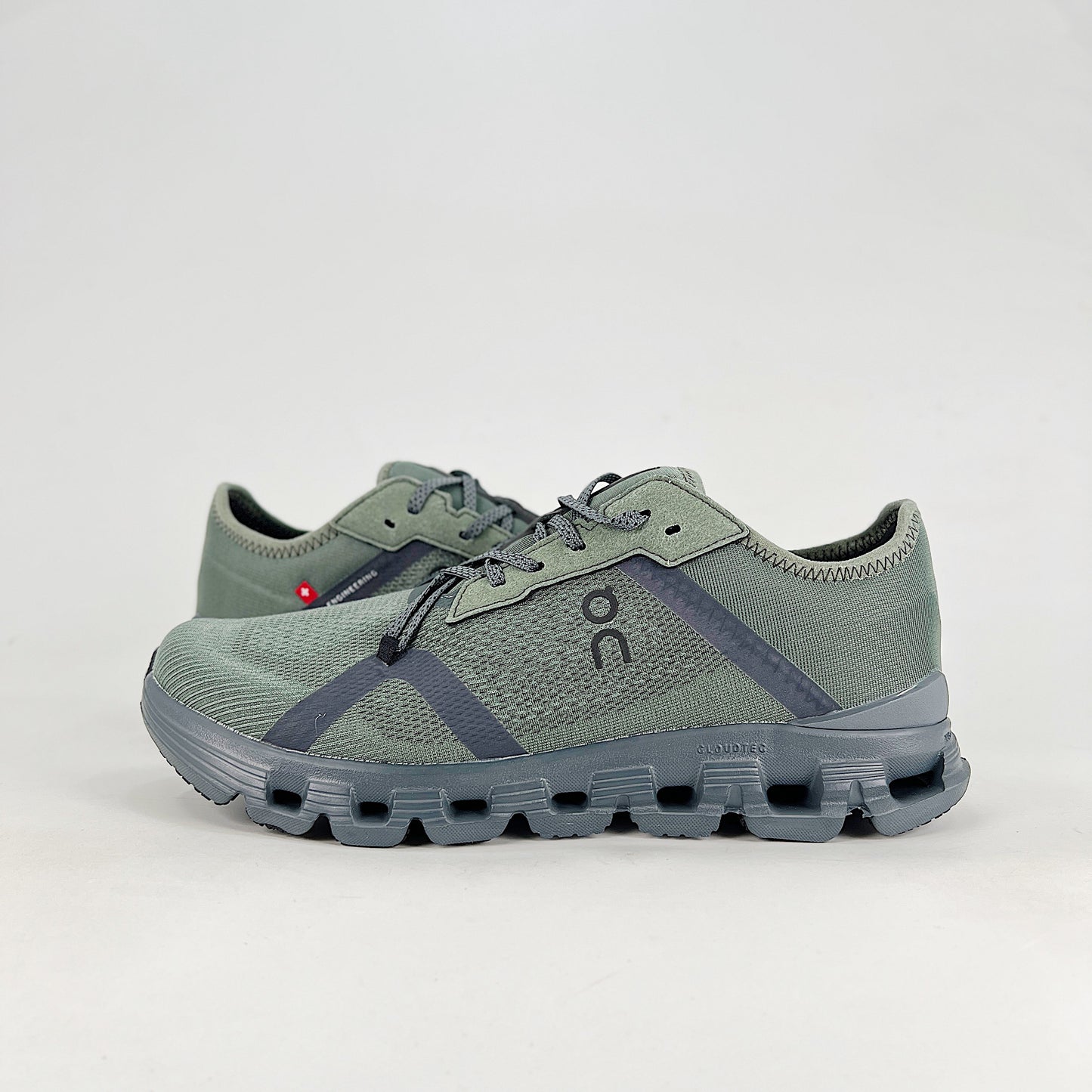On Cloud X4 AD – Sage Green & Slate Grey Unisex Comfortable Versatile Low-Top Running & Casual Shoes