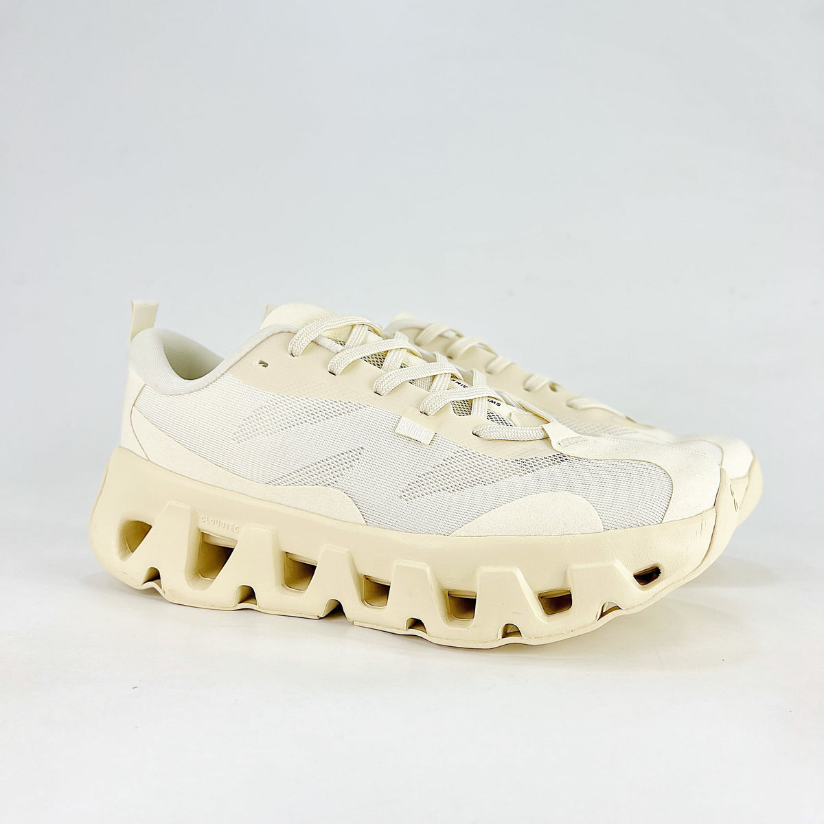 On Cloudswift K-Tech 1 – Unisex Lightweight Breathable Durable Low-Top Running & Lifestyle Shoes | Cream & Ivory