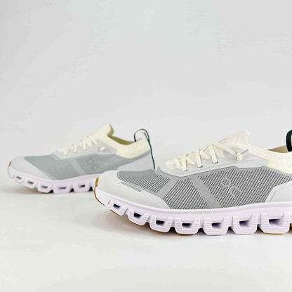 On Running Cloud 6 Versa – Grey & White Unisex Lifestyle Running Shoes
