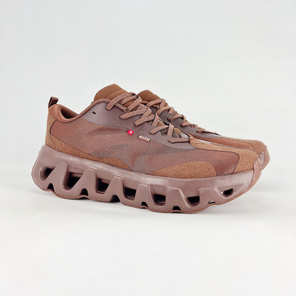 On x Kith Cloudswift – All Mocha Brown Unisex Premium Collaboration Lifestyle Sneakers