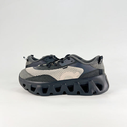 On Running x KITH Cloudrift – Charcoal Grey & Cream Unisex Limited Edition Lifestyle Shoes