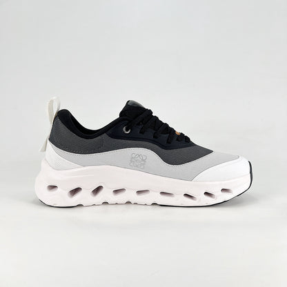 On x Loewe Cloudsurfer – Black & Charcoal Grey Unisex Premium Collaboration Lightweight Lifestyle Sneakers