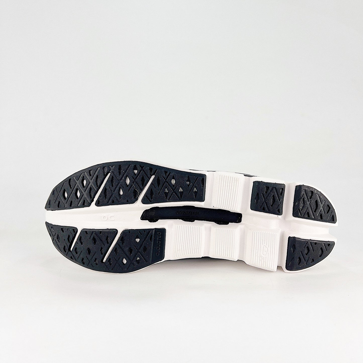 On Cloudflow 5 AD – Black & White Unisex Lightweight Breathable Comfortable Running Shoes