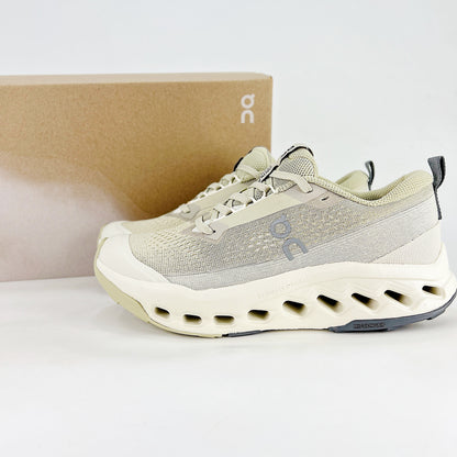 On Cloudsurfer Trail 2 – Sand & Sage Green Unisex Soft Cushioned Breathable Trail Running Shoes