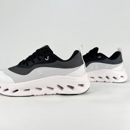 On x Loewe Cloudsurfer – Black & Charcoal Grey Unisex Premium Collaboration Lightweight Lifestyle Sneakers