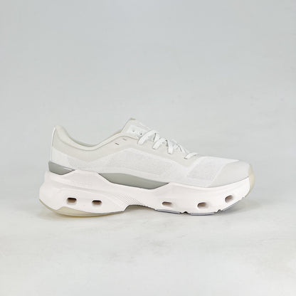 On Running Cloudmonster – All White Unisex Maximum Cushion Running Shoes