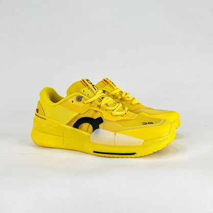 On The Roger Pro 2 – Steel Blue & Neon Yellow Unisex Breathable Anti-Slip Shock-Absorbing Tennis Shoes