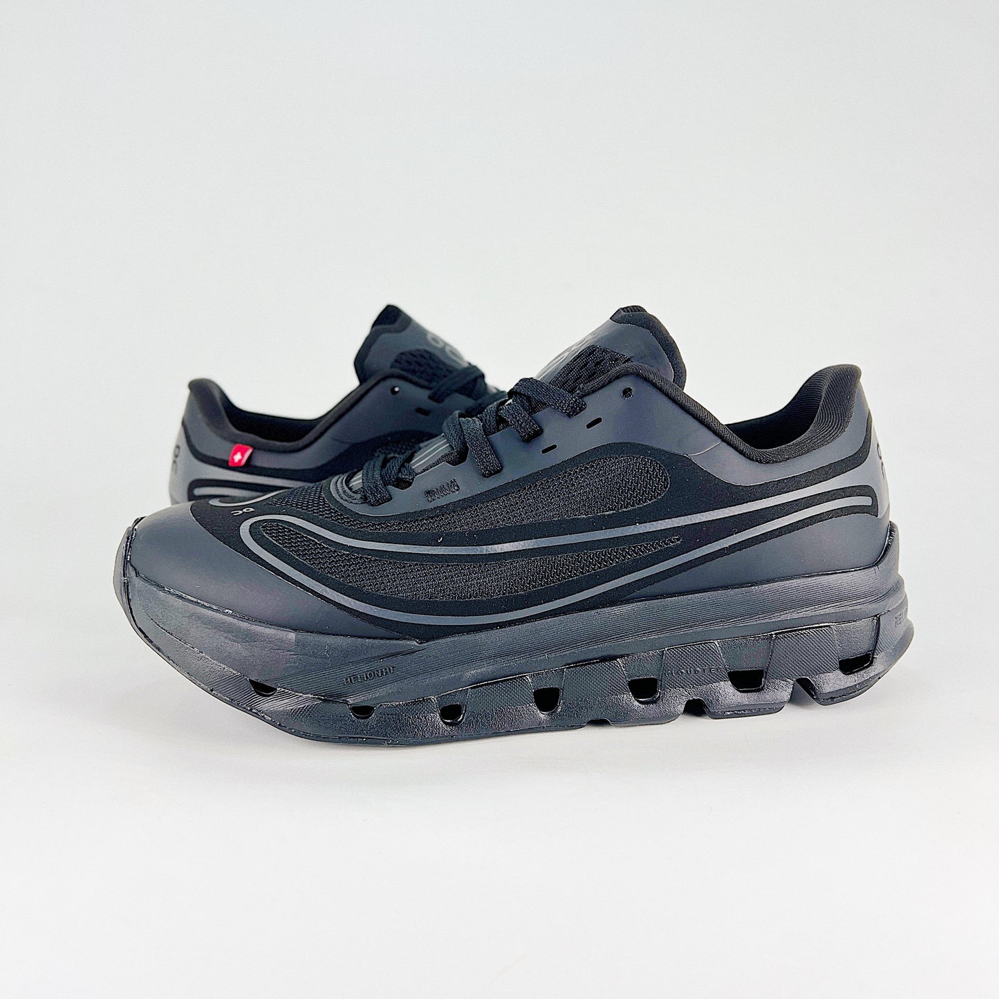 On Cloudflow 5 AD – All Black Unisex Lightweight Breathable Comfortable Running Shoes