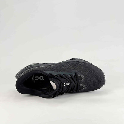 On Cloudmonster 3 Hyper – Women's Lightweight Breathable Maximum Cushioning Running Shoes | All Black