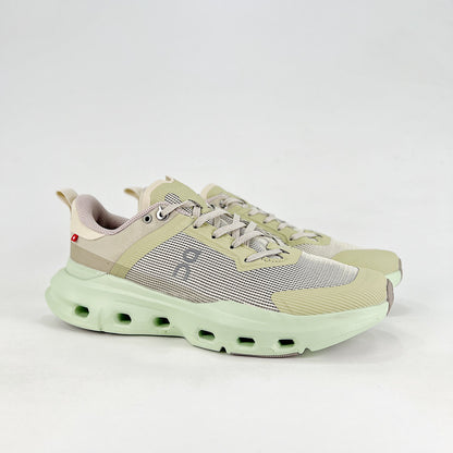 On Running Cloudmonster – Sage & White Unisex Maximum Cushion Running Shoes
