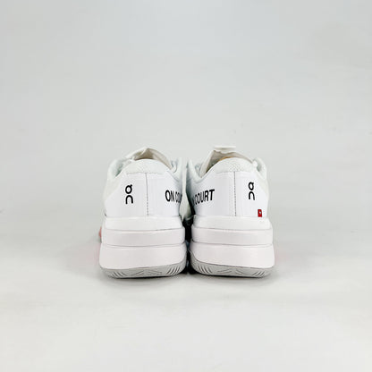 On The Roger Pro Fire – White & Hot Pink Unisex Breathable Anti-Slip Tennis Shoes