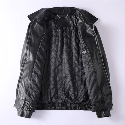 NEW-PP Leather Jacket