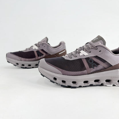 On Running Cloudnova – Grey, Black & Mocha Brown Unisex Lifestyle Running Shoes