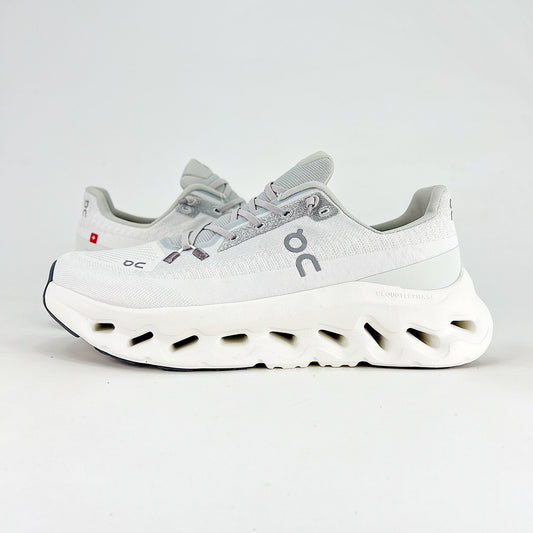 On Running Cloudeclipse – Grey & White Unisex High-Performance Road Running Shoes