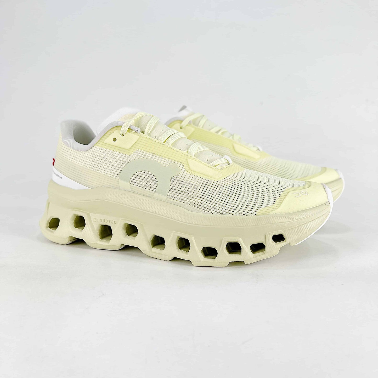 On Cloudmonster Void – Lemon Cream Unisex Lightweight Running & Street Shoes