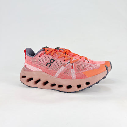 On Cloudsurfer Trail – Rose Terracotta & Burnt Orange Unisex Lightweight Breathable Trail Running Shoes