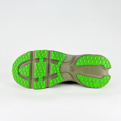 On x Loewe Cloudaway – Sand & Olive Green Unisex Premium Collaboration Lifestyle Sneakers