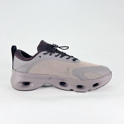 On x Loewe Cloudaway – Warm Grey & Taupe Unisex Premium Collaboration Lifestyle Sneakers