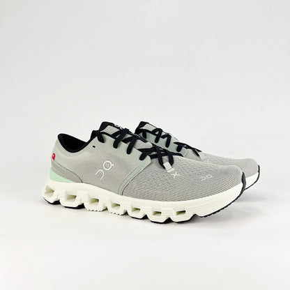 On Running Cloud X 4 – Silver & Mint Women's Training & Lifestyle Running Shoes