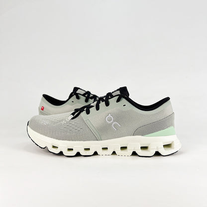 On Running Cloud X 4 – Silver & Mint Women's Training & Lifestyle Running Shoes