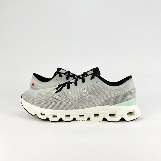 On Running Cloud X 4 – Silver & Mint Women's Training & Lifestyle Running Shoes
