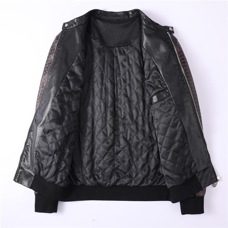 NEW-PP Leather Jacket