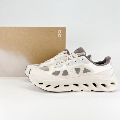On Cloudtilt Remix – Pearl White & Mocha Grey Unisex Comfortable Soft Running & Lifestyle Shoes