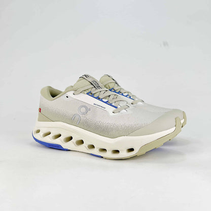 On Cloudsurfer Trail 2 Waterproof – Sand & Sage Green Unisex Soft Cushioned Waterproof Trail Running Shoes