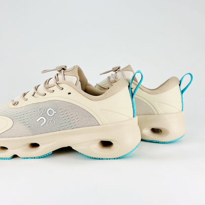 On x Loewe Cloudaway – Cream & Turquoise Unisex Premium Collaboration Lifestyle Sneakers