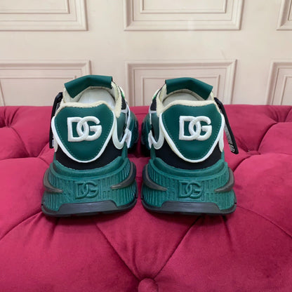 D*G 2026 Luxury Genuine Leather Casual Sneakers - Italian Designer Unisex Shoes