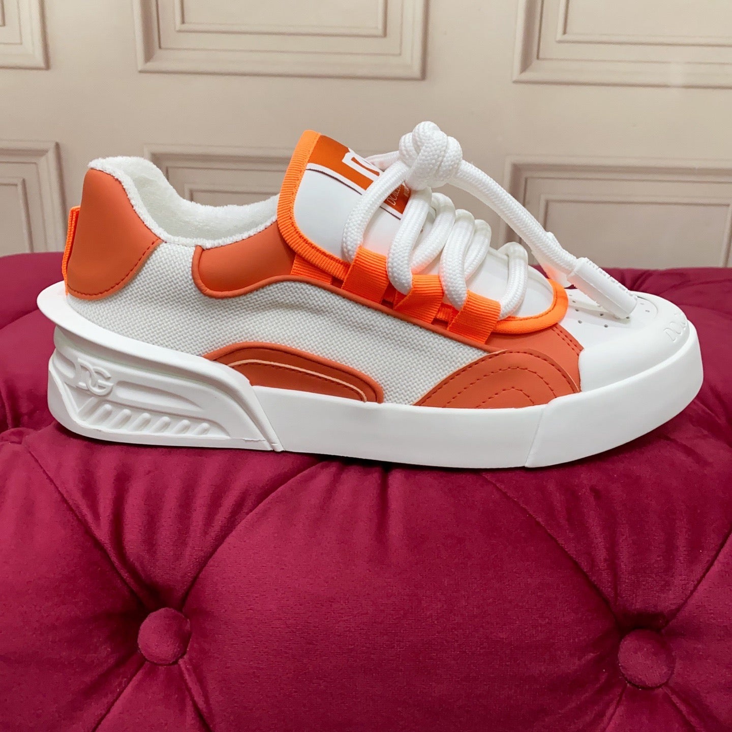 D*G 2026 Premium Leather Casual Sneakers - Designer Unisex Shoes in 5 Colors