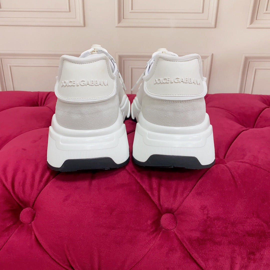 D*G 2026 Premium Leather Casual Sneakers - Designer Unisex Shoes in 5 Colors