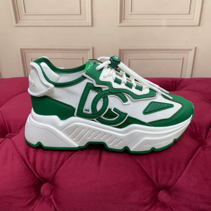 D*G 2026 Premium Leather Casual Sneakers - Designer Unisex Shoes in 4 Colors