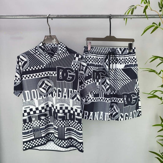 NEW-D*G T-shirt Shorts Set