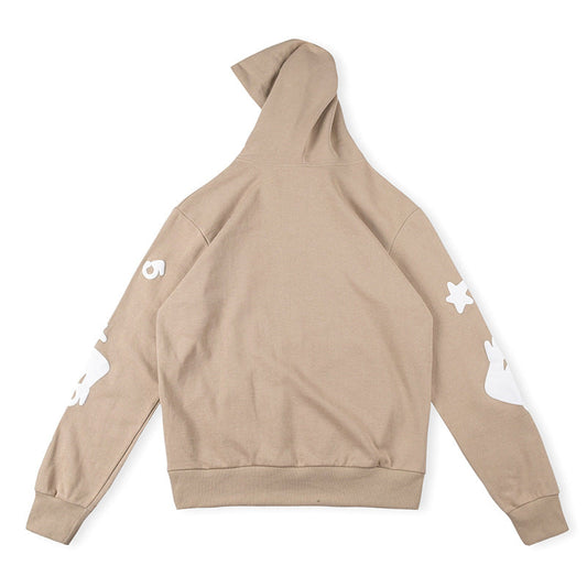 Sp5der Beluga Hoodie Apricot #8212