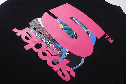 Sp5der x Harley Davidson Vintage T-Shirt Black