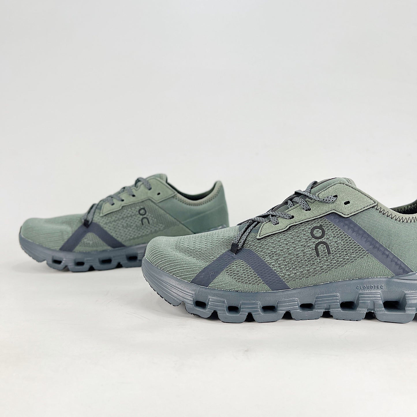 On Cloud X4 AD – Sage Green & Slate Grey Unisex Comfortable Versatile Low-Top Running & Casual Shoes