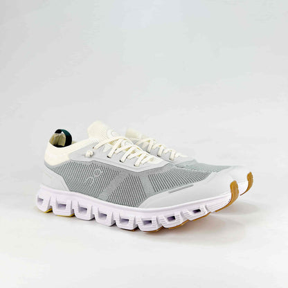 On Running Cloud 6 Versa – Grey & White Unisex Lifestyle Running Shoes