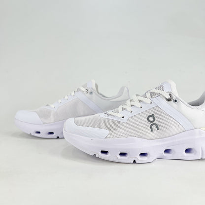 On Running Cloudmonster – All White Unisex Maximum Cushion Road Running Shoes