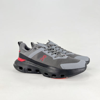 On Running Cloudmonster – Sage & White Unisex Maximum Cushion Running Shoes