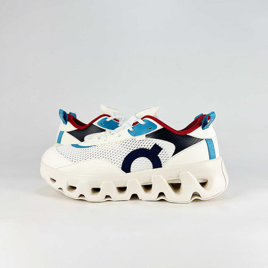 On x KITH K-Tech 2 – White, Navy Blue & Cyan Unisex Limited Edition Lifestyle Shoes