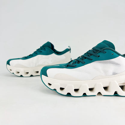 On x Kith Cloudswift – White & Teal Green Unisex Premium Collaboration Lifestyle Sneakers