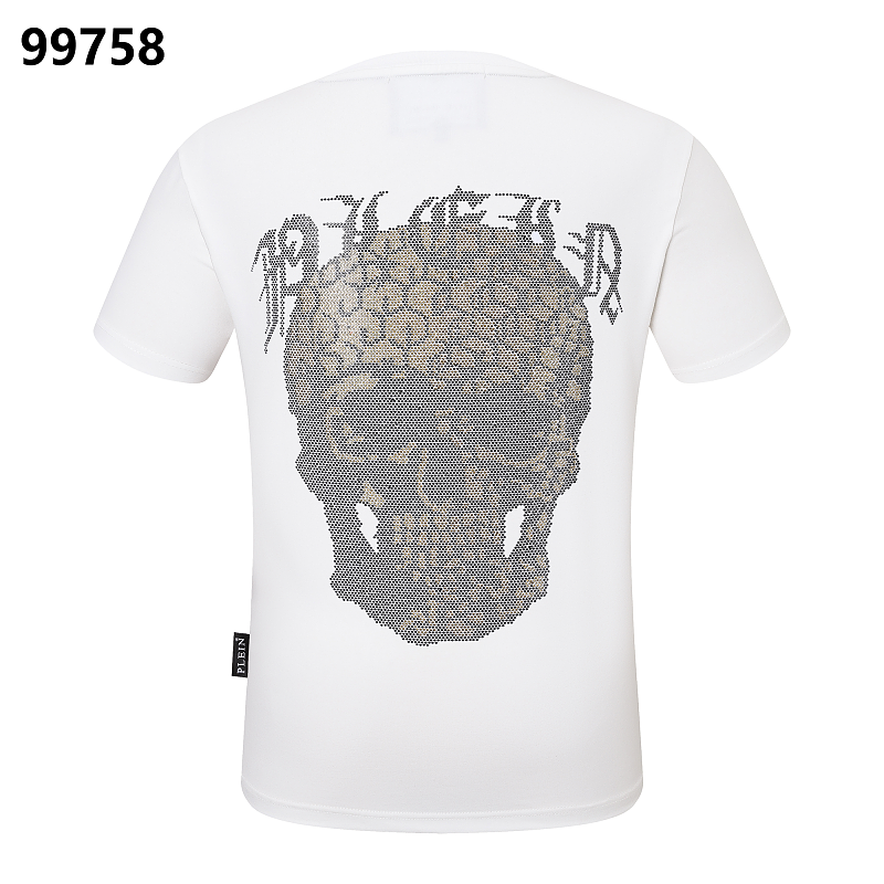 P**P Men's Recovery Day Logo Emblem T-Shirt | Black White