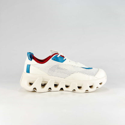 On x KITH K-Tech 2 – White, Navy Blue & Cyan Unisex Limited Edition Lifestyle Shoes