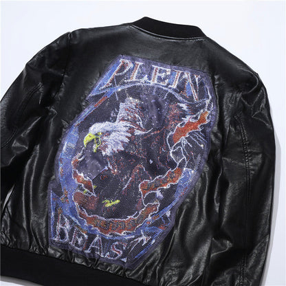 NEW-PP Leather Jacket