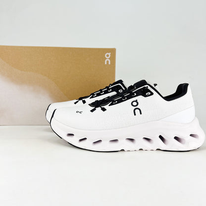On Running Cloudeclipse – White & Black Unisex High-Performance Road Running Shoes